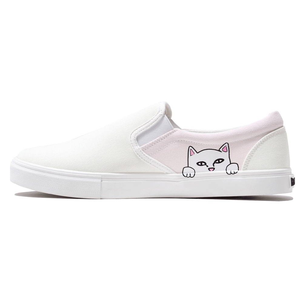 RipNDip LORD NERMAL UV ACTIVATED SLIP ONS (BLUE/FUSCHIA)